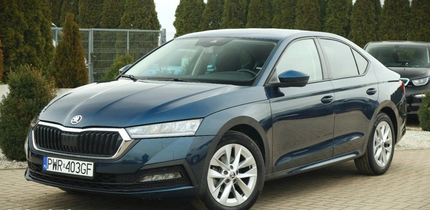 Skoda Octavia cena 92900 przebieg: 6000, rok produkcji 2021 z Słupca małe 497